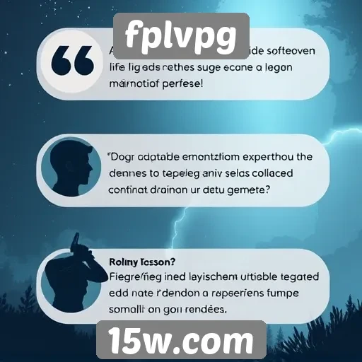 Feedback dos usuários sobre a experiência no fplvpg